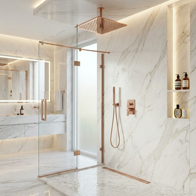 Luxury shower systems